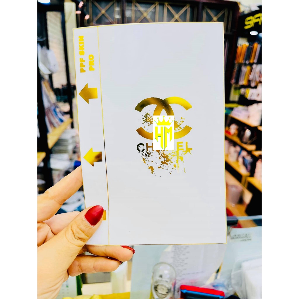 Dán PPF iphone mạ vàng 24k ,full lưng viền cho ip ,chống xước, tự hồi phục