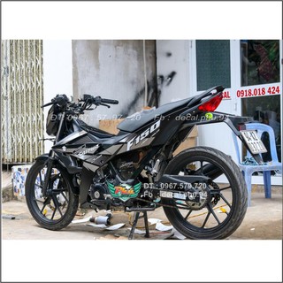 Tem Satria rời Xám đen (L)