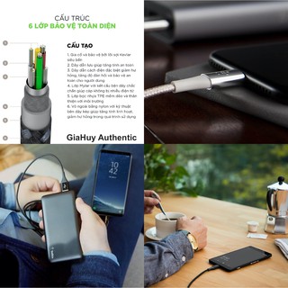 Cáp Sạc Type-C Belkin DuraTek F2CU059bt04