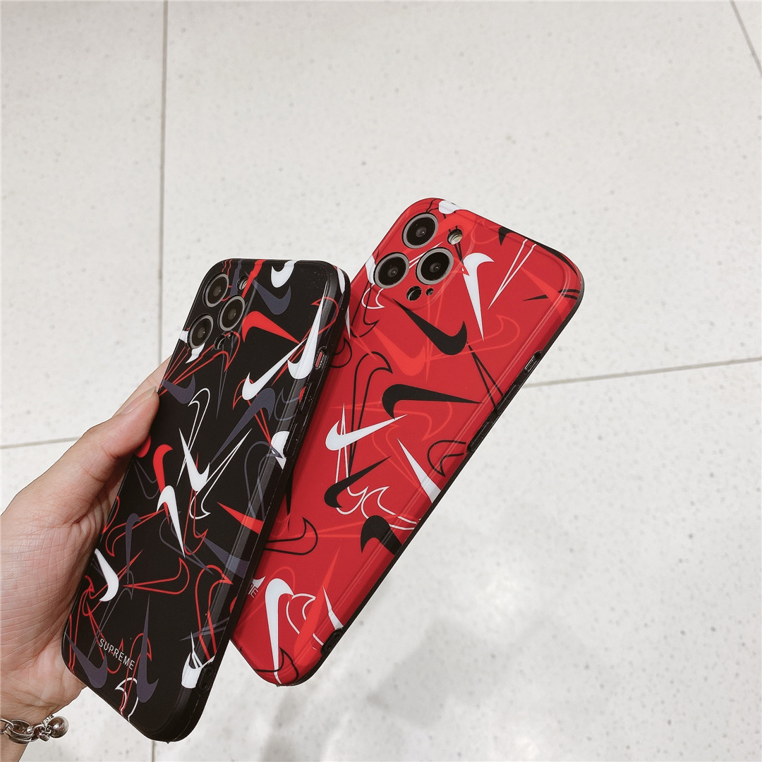 Ốp điện thoại nhựa mềm hình logo hoạt hình thời trang cặp đôi cho iPhone12 mini 11 PRO MAX 7/8plus SE2020 X/XS XR XSMAX | BigBuy360 - bigbuy360.vn