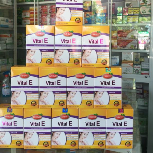 [GIÁ GỐC] Vital E giúp giữ gin nét thanh xuân hộp 3 vỉ x 10 viên