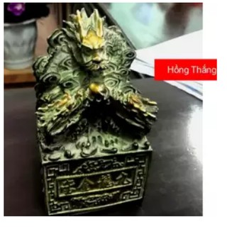 Cửu long kim ấn bằng đồng cỡ nhỏ