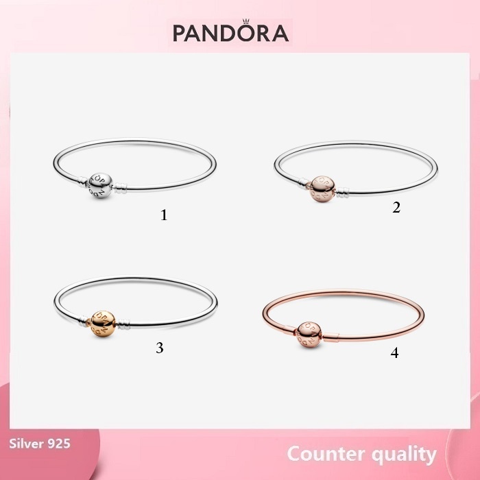 Vòng Tay Cứng Bạc 925 Cổ Điển