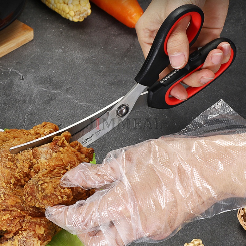 [Chính Hãng] Kéo Cắt Thịt, Kéo Nhà Bếp Đa Năng Hàn Quốc GGOMI GG165 Cao Cấp