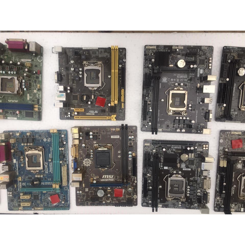 MainBoard Máy tính PC G31 G41 H61 H81 H110 Chạy tốt Main Bo đã Test kĩ