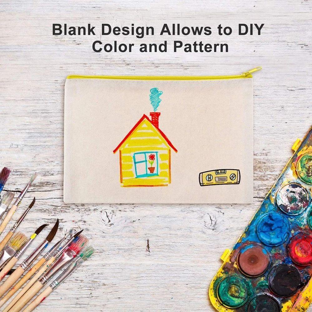 Túi Đựng Đồ Dùng Vệ Sinh DIY Có Khóa Kéo Đa Năng Tiện Dụng