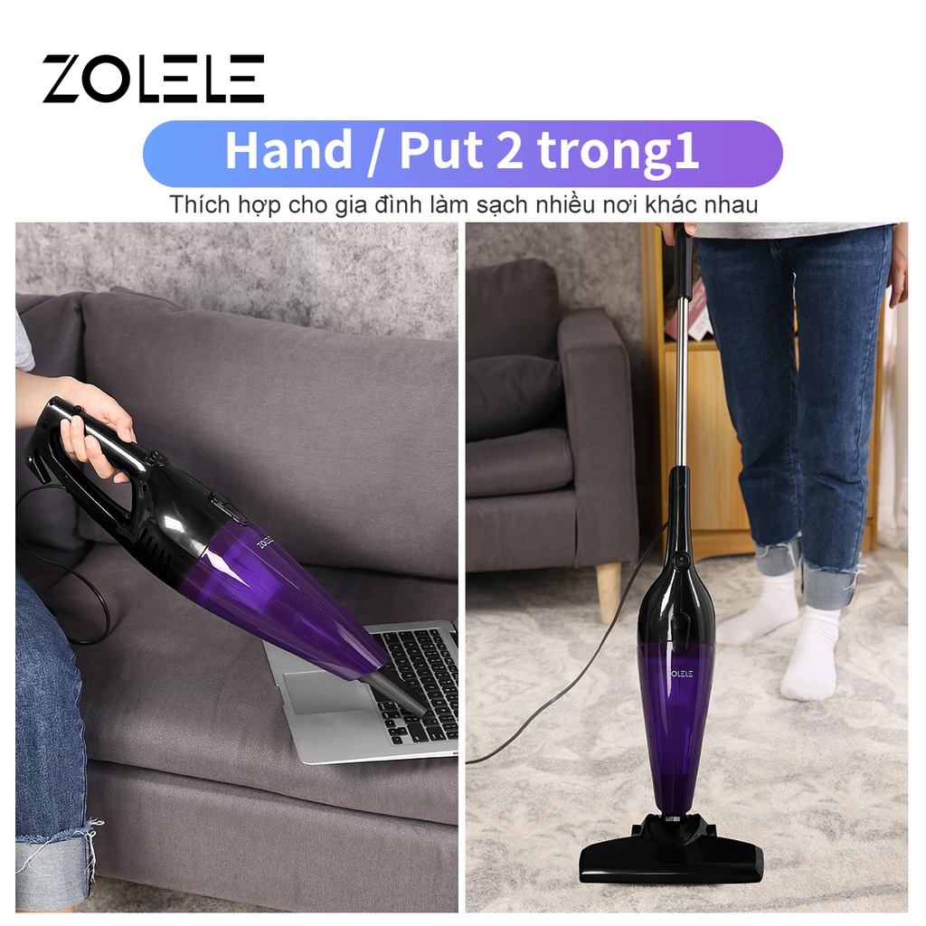 Máy hút bụi gia đình đa chức năng cầm tay ZOLELE ZE001