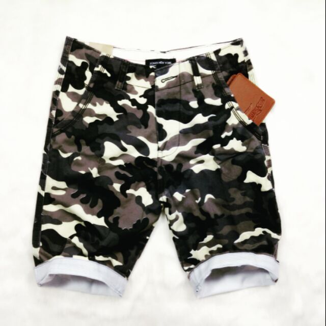 Quần sọt kaki nam rằn ri