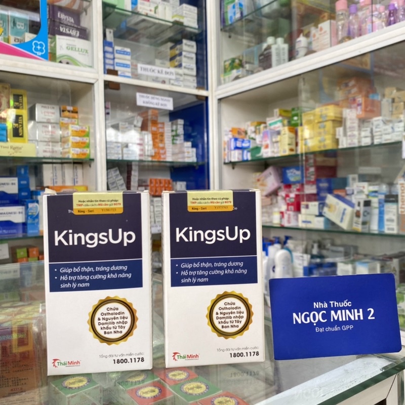 ✅ KingsUp ( hộp 30 viên ) Tăng cường sinh lý Nam [ king up Kingsup , king , up , king ups ]