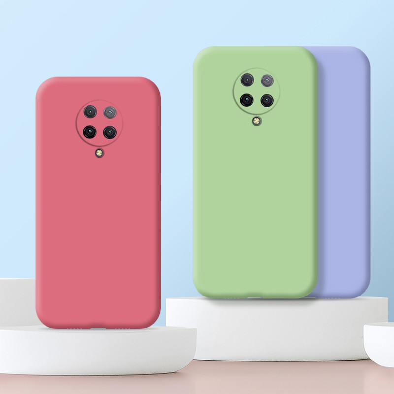 Koosuk Liquid Silicone Soft Phone Case For Xiaomi Redmi K30 Pro Ultra Pocophone POCO F2