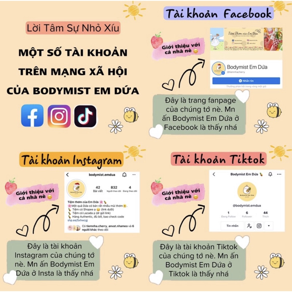 Xịt Thơm Toàn Thân - GINGHAM LOVE