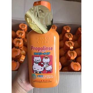 Nước súc miệng Propolinse trẻ em Hello Kitty 400ml