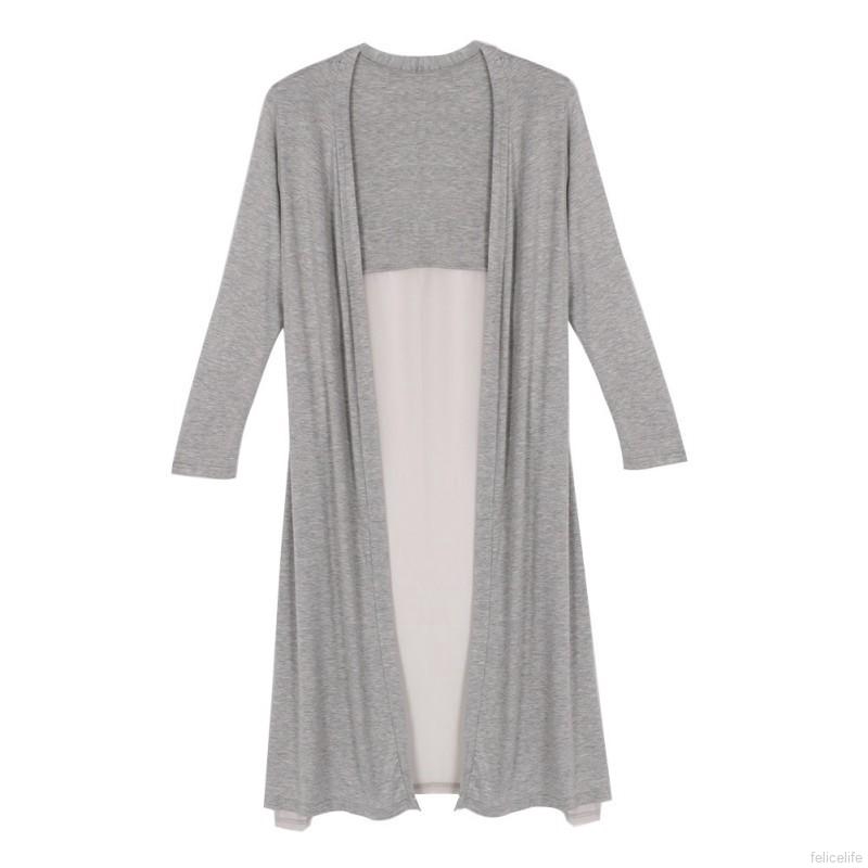 Áo khoác nữ dáng dài thời trang xinh xắn