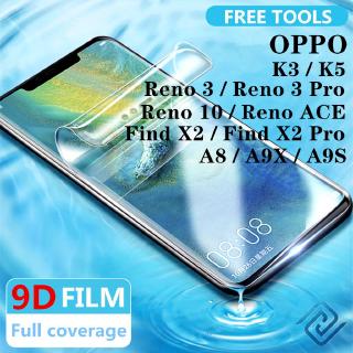 Miếng dán bảo vệ màn hình điện thoại Oppo K3 K5 Find X2 Reno 3 Pro 10 ACE A8 A9S A9X