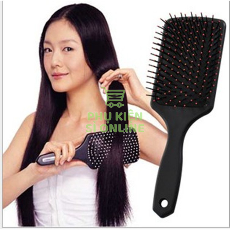 Lược chải tóc ướt, gỡ rối và massage da đầu răng mềm Store4girls