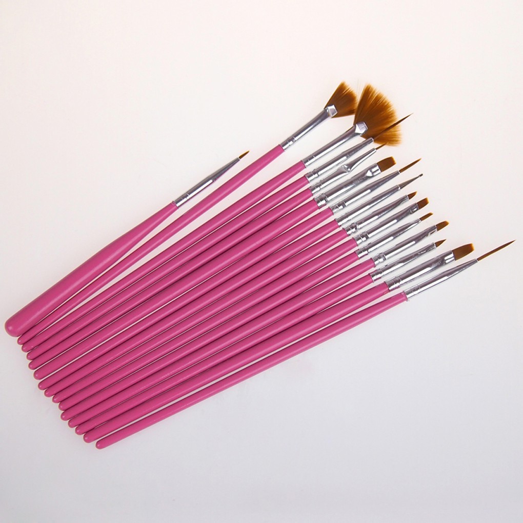 Bộ 15 cọ sơn vẽ móng