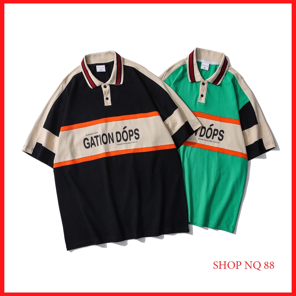 Áo Polo Form Rộng , Áo Thun BALOON Chất Cotton Phong Cách Trẻ Trung giá đẹp chất đẹp