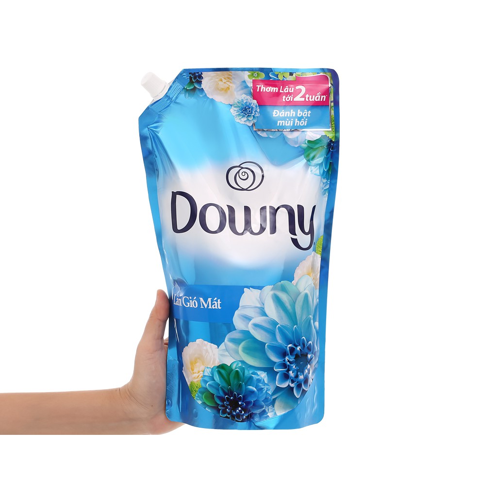 Túi Nước xả vải Downy Làn Gió Mát 1.6 Lít