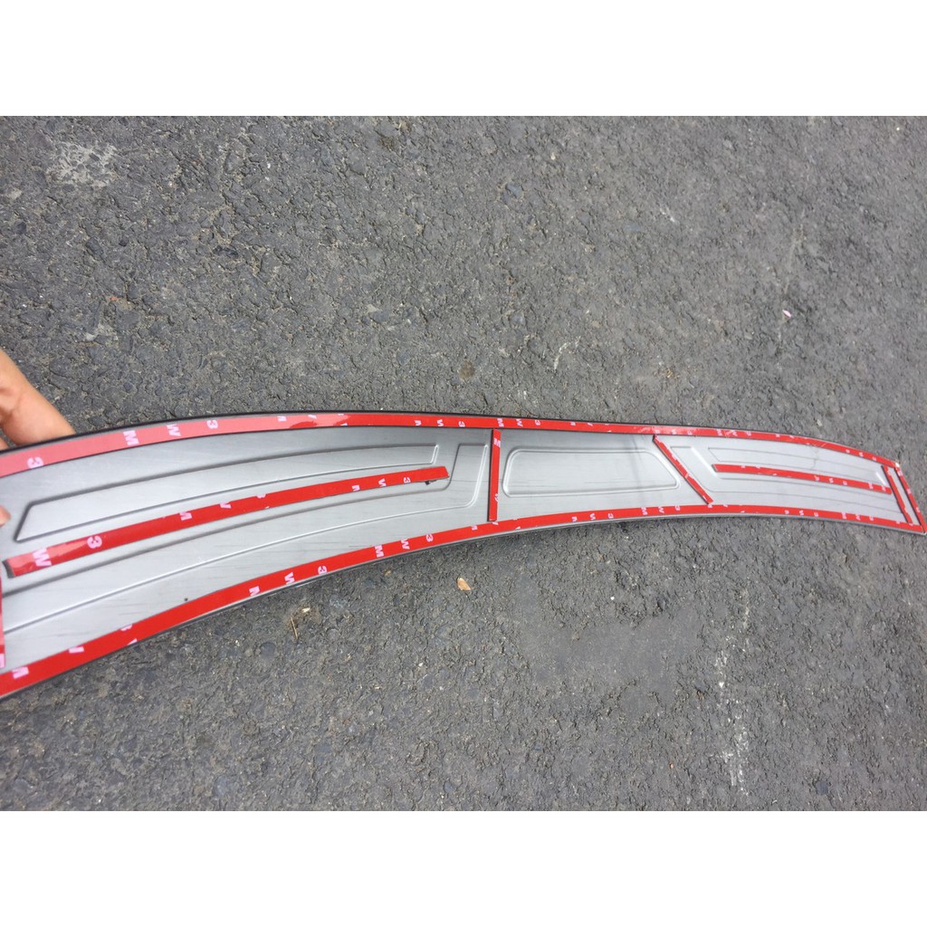 Ốp Chống trầy cốp trong, ngoài xe Huyndai Accent 2018- 2021- 2022- 2023 chất liệu Inox cao cấp
