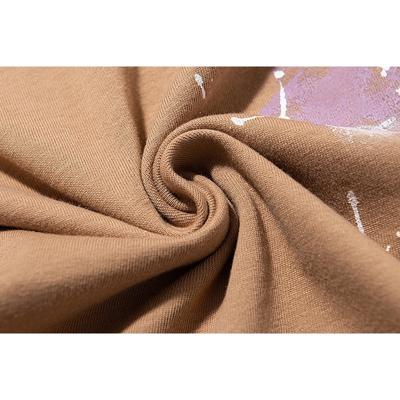 Áo Thun Cotton Tay Ngắn Dáng Rộng In Họa Tiết Trái Dừa Màu Sắc Thời Trang Cho Nam Và Nữ