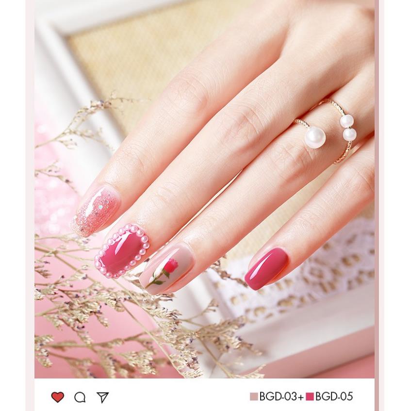 Sơn Gel AS vỏ đen Mã BGD ( Cam Kết Chính Hãng - làm khô sơn gel bằng máy hơ uvled )
