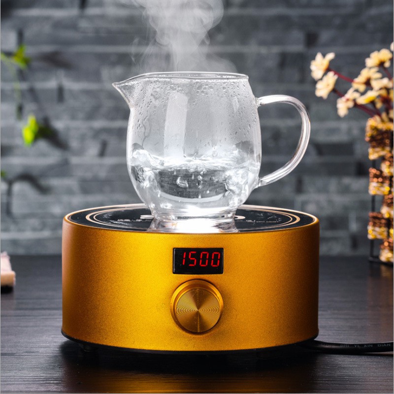 Bình pha trà trụ tròn thủy tinh chịu nhiệt cao cấp dung tích 300ml