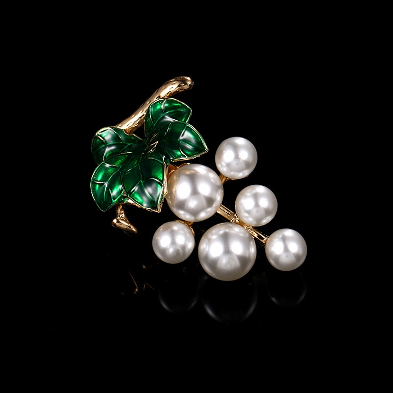 Trâm Cài Áo Hình Hoa tulip Đính Ngọc Trai Thời Trang Cho Nữ