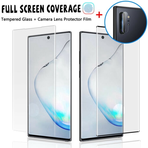Kính cường lực 6D cho màn hình và camera sau điện thoại Samsung Galaxy Note 10/ Plus S10 Plus tiện dụng