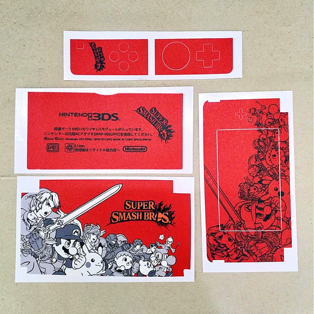 Miếng dán SKIN cho Nintendo 3DS, New 3DSXL