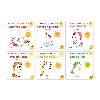 Sách - Ehon thông minh cảm xúc - Những cảm xúc của Gaston (Dành cho bé 1 - 6 tuổi)