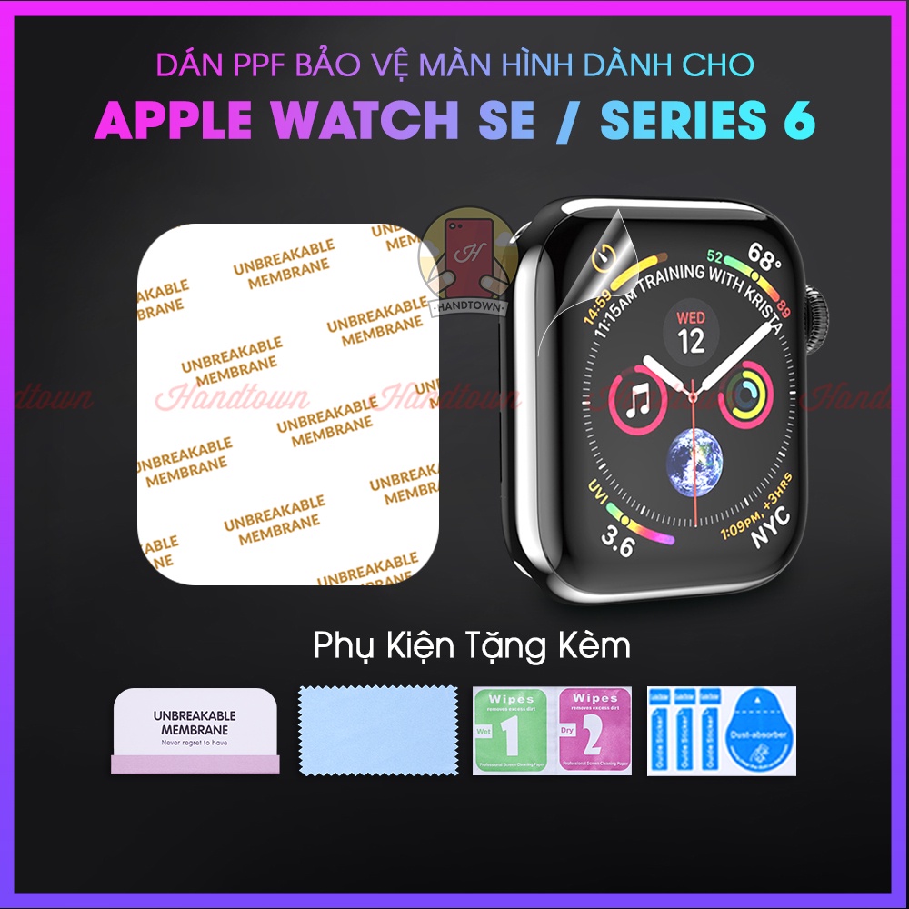Miếng Dán Màn Hình Mặt Trước PPF Dành Cho Apple Watch SE / Watch Series 6