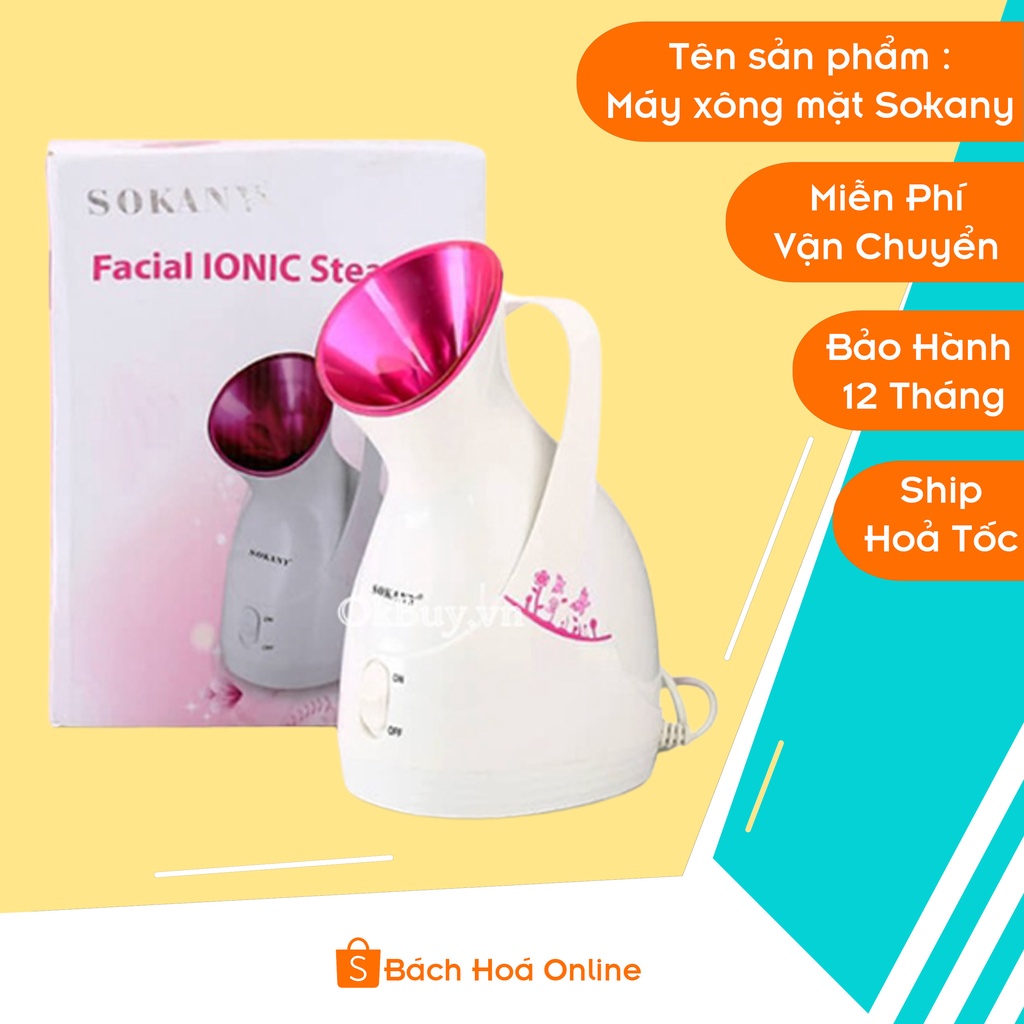 Máy Xông Hơi Mặt Sokany Chính Hãng ( Bảo Hành 12 tháng ) .