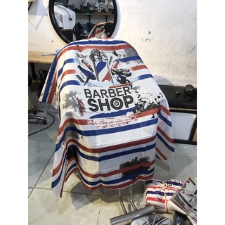 áo choàng cắt tóc nam barber