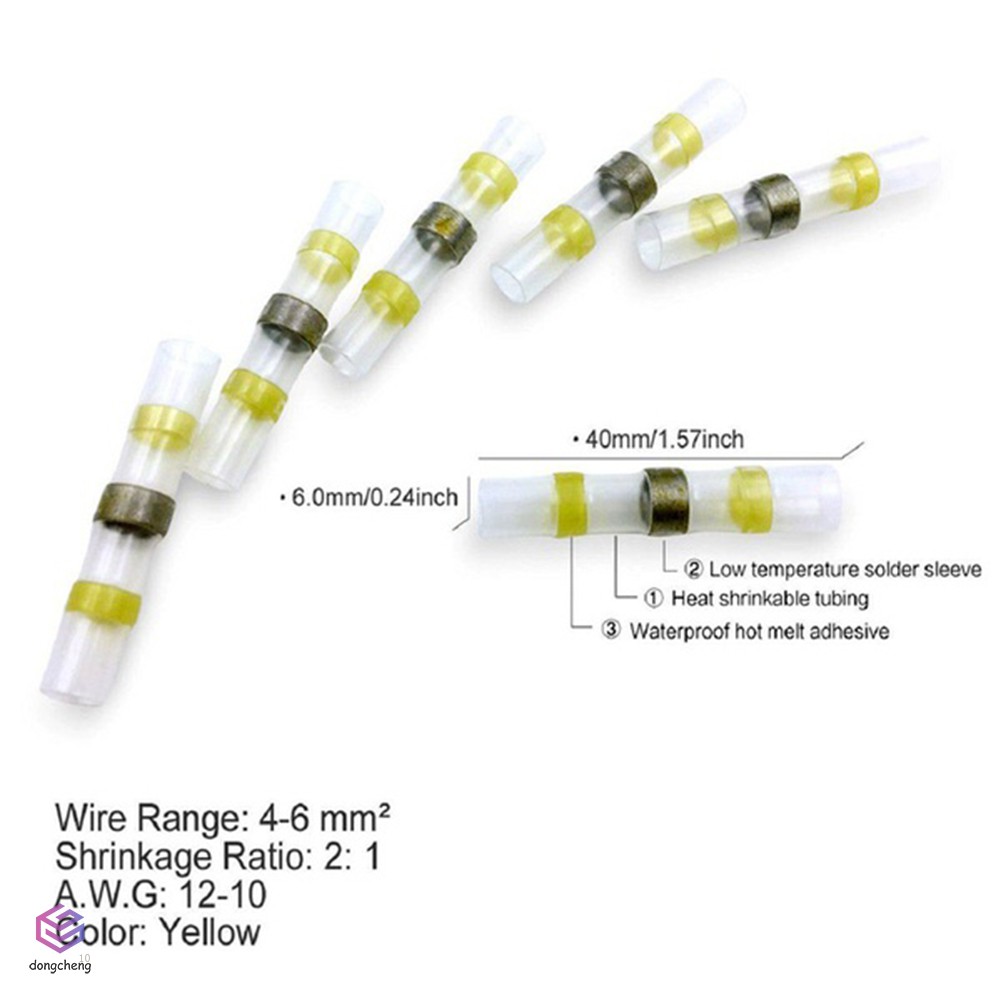 Set 10 ống co nhiệt nối dây điện chất lượng cao