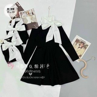 ĐẦM SUÔNG NƠ CỔ TRẮNG
