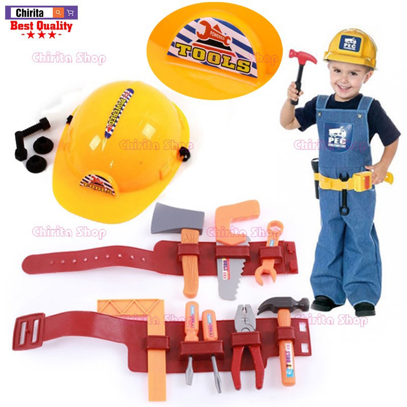Bộ Đồ Chơi Dụng Cụ Làm Thợ Điện, Xây Dựng Cho Bé - Chirita DLDC013