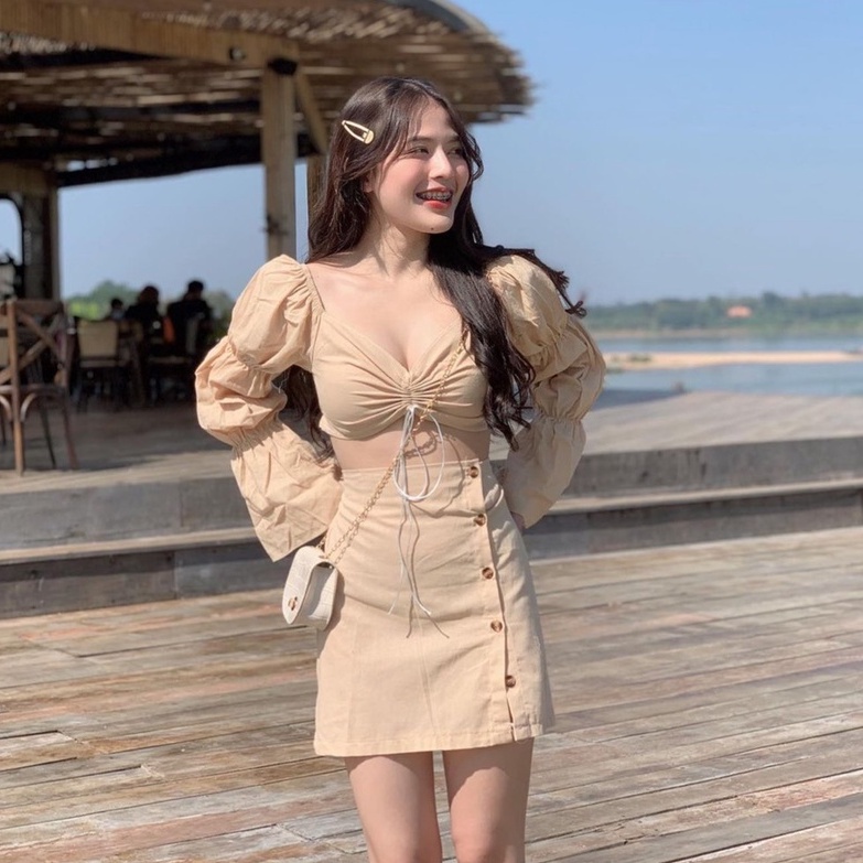 Set đồ nữ đi chơi biển mùa hè cá tính hẹn hò dạo phố du lịch