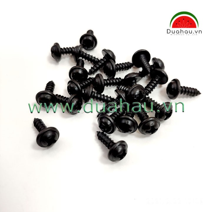 Vit 3x10cm  Đầu + loại 1 Nhập Khẩu-màu ĐEN