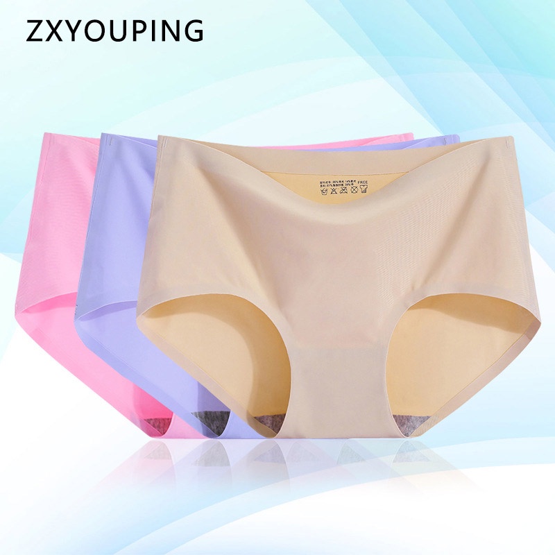 AOFEIQIKE Quần lót nữ vải mềm mại không đường may kích thước