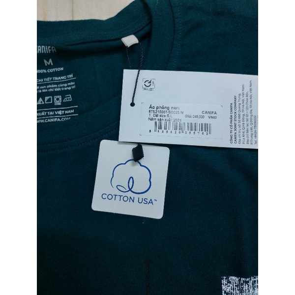 Áo thun cotton nam Canifa