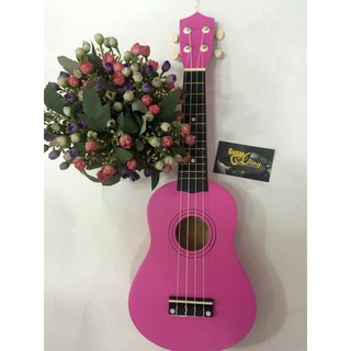 Đàn Ukulele Màu trơn và bao vải