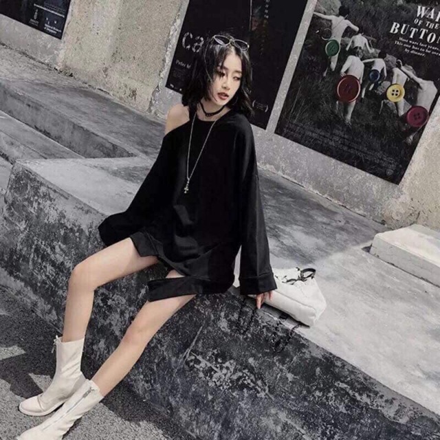 Áo khoét vai dấu quầnkéo sang xem video ảnh thật