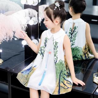 Đầm hoa dễ thương cho bé gái