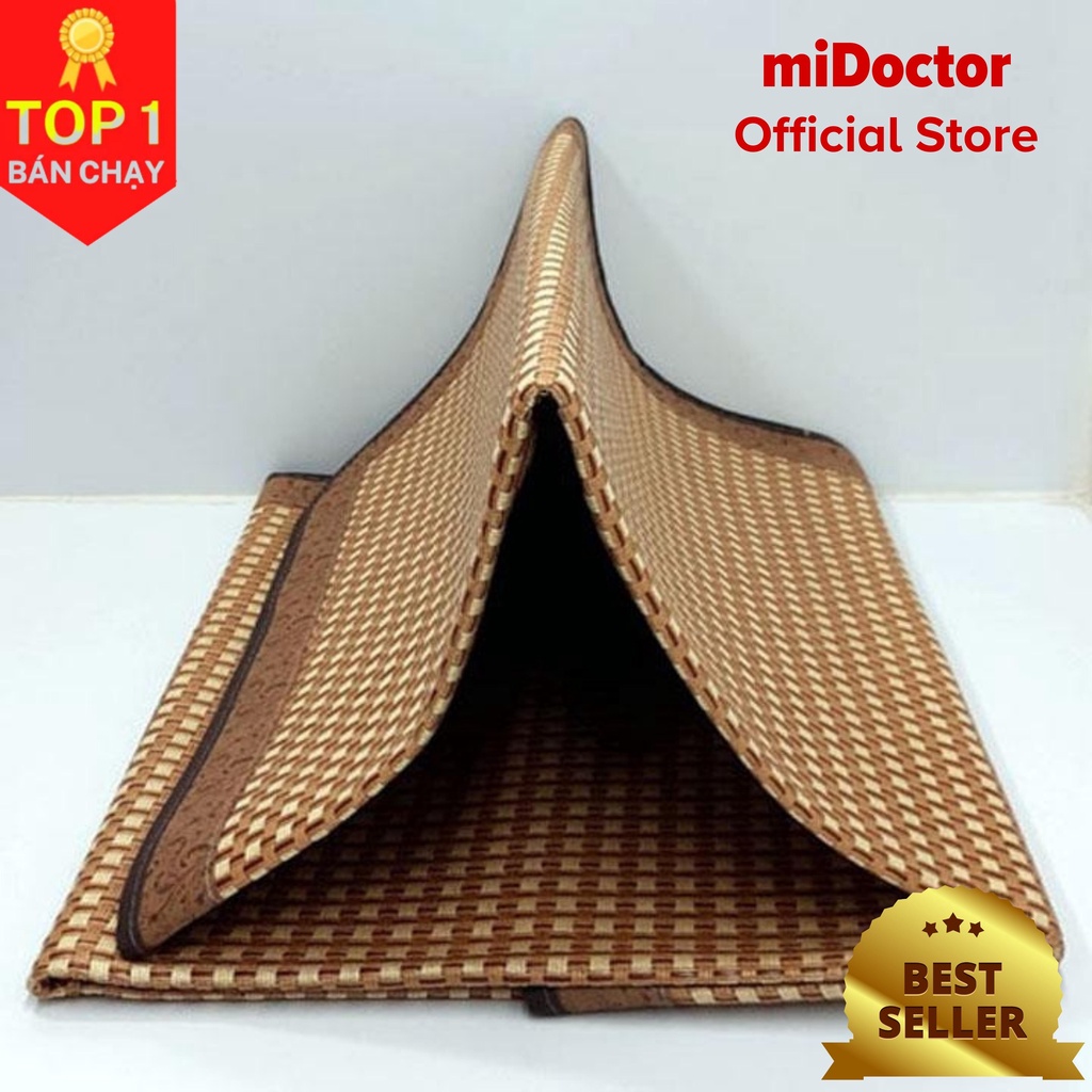 Chiếu Điều Hòa Loại Dầy Sợi Mây Tổng Hợp Cao Cấp, Thông Minh Thoáng Khí, Mát Rượi 1m2 1m6 1m8 miDoctor