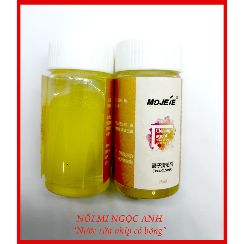 Nước rửa nhíp có mút, AD mút