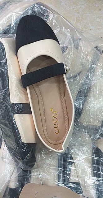 Giày búp bê đế bệt hài nữ quai ngang mary jane