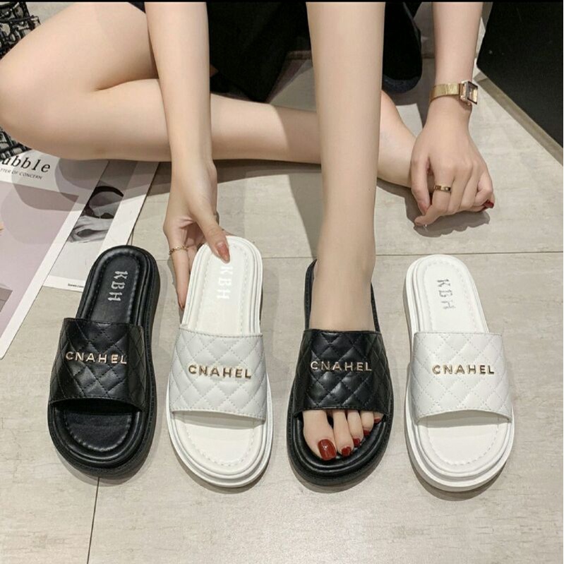 Dép Bánh Mì Dép Nữ Quai Ngang [BỘ SƯU TẬP MẪU HOT] Đế PU 3P Siêu Nhẹ (Kèm Video Ảnh Thật)