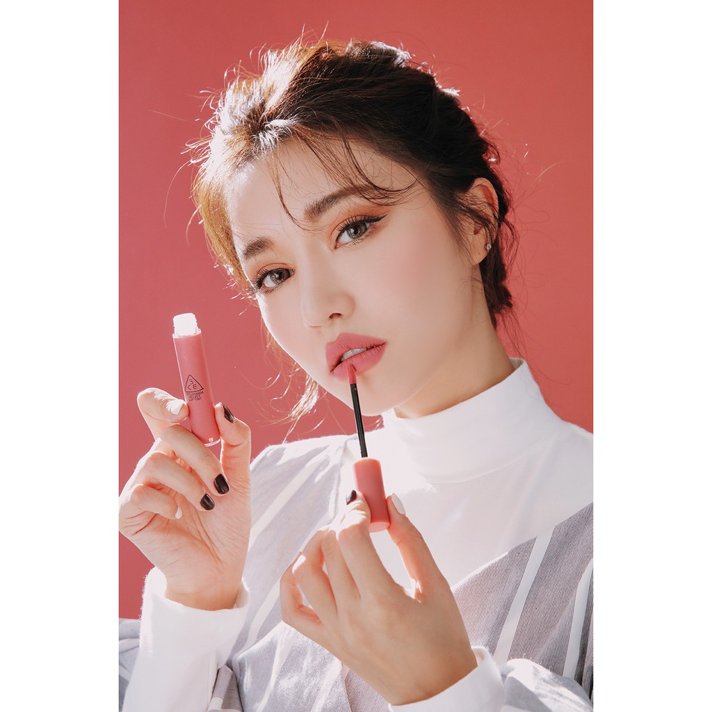 Son Kem Lì 3CE Velvet Lip Tint #Near And Dear - Màu Hồng Đất Số 5 - Chính Hãng Hàn Quốc