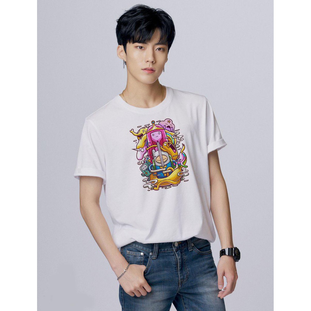 Áo thun nam in hình Adventure time