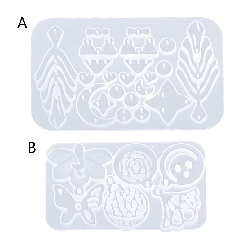 Khuôn Silicone Làm Mặt Dây Chuyền Thủ Công DIY Thời Trang